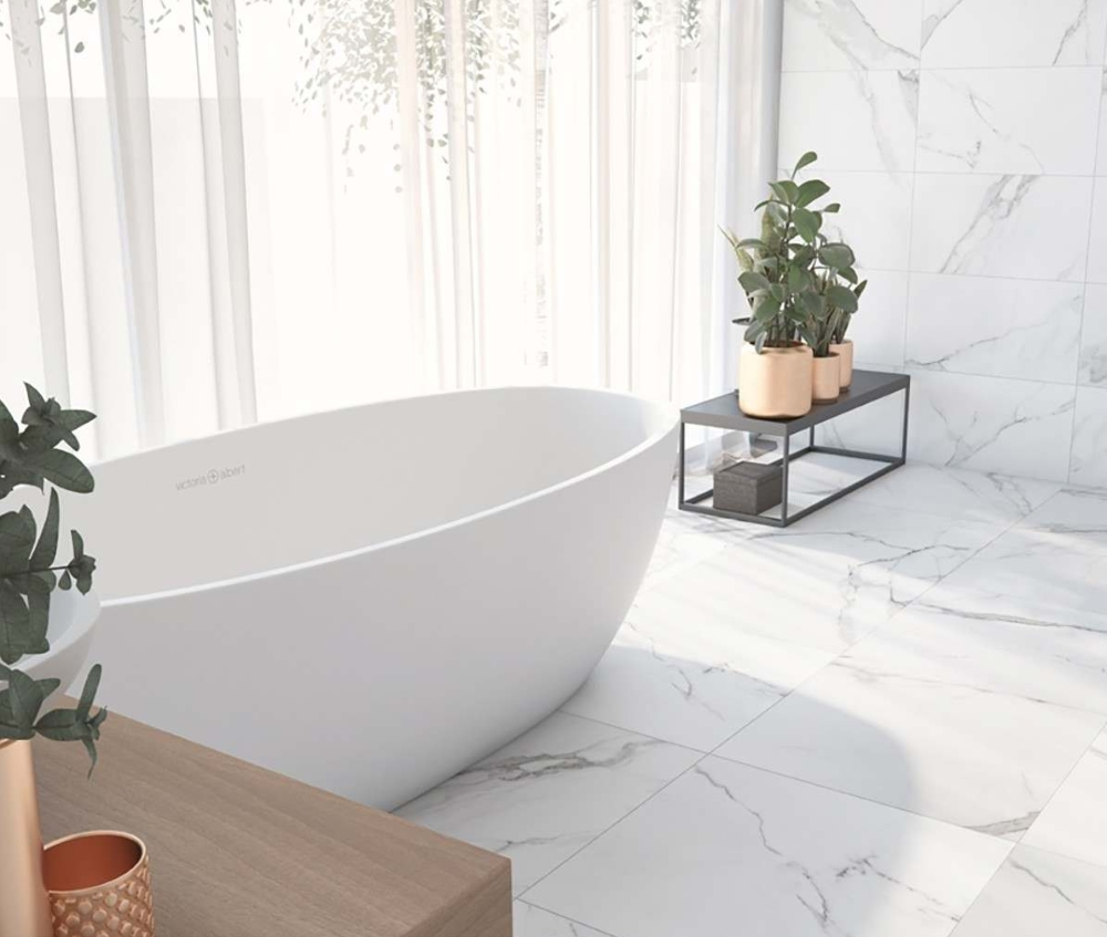 Place White Marble Effect | Tile Mountain