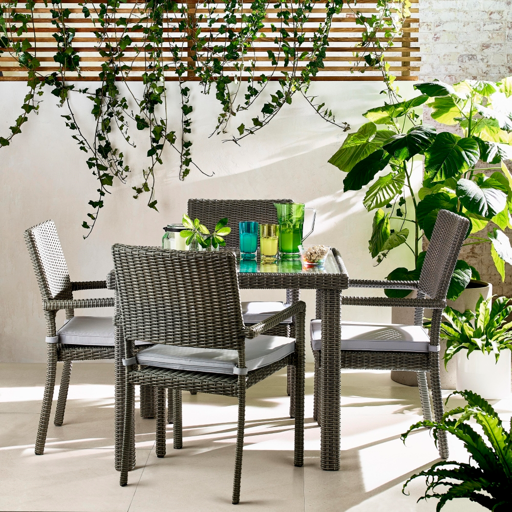 Woven Outdoor Dining Set | Marks & Spencer