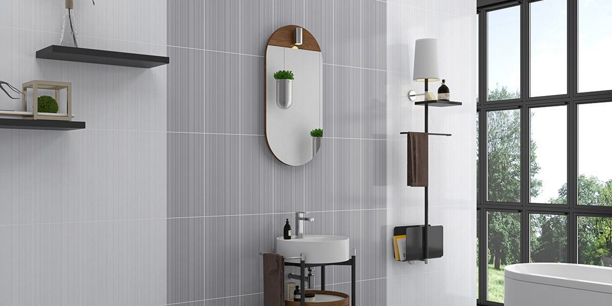 On Trend Bathroom Tile Ideas For Summer, Roman Tub Tile Ideas For Living Room