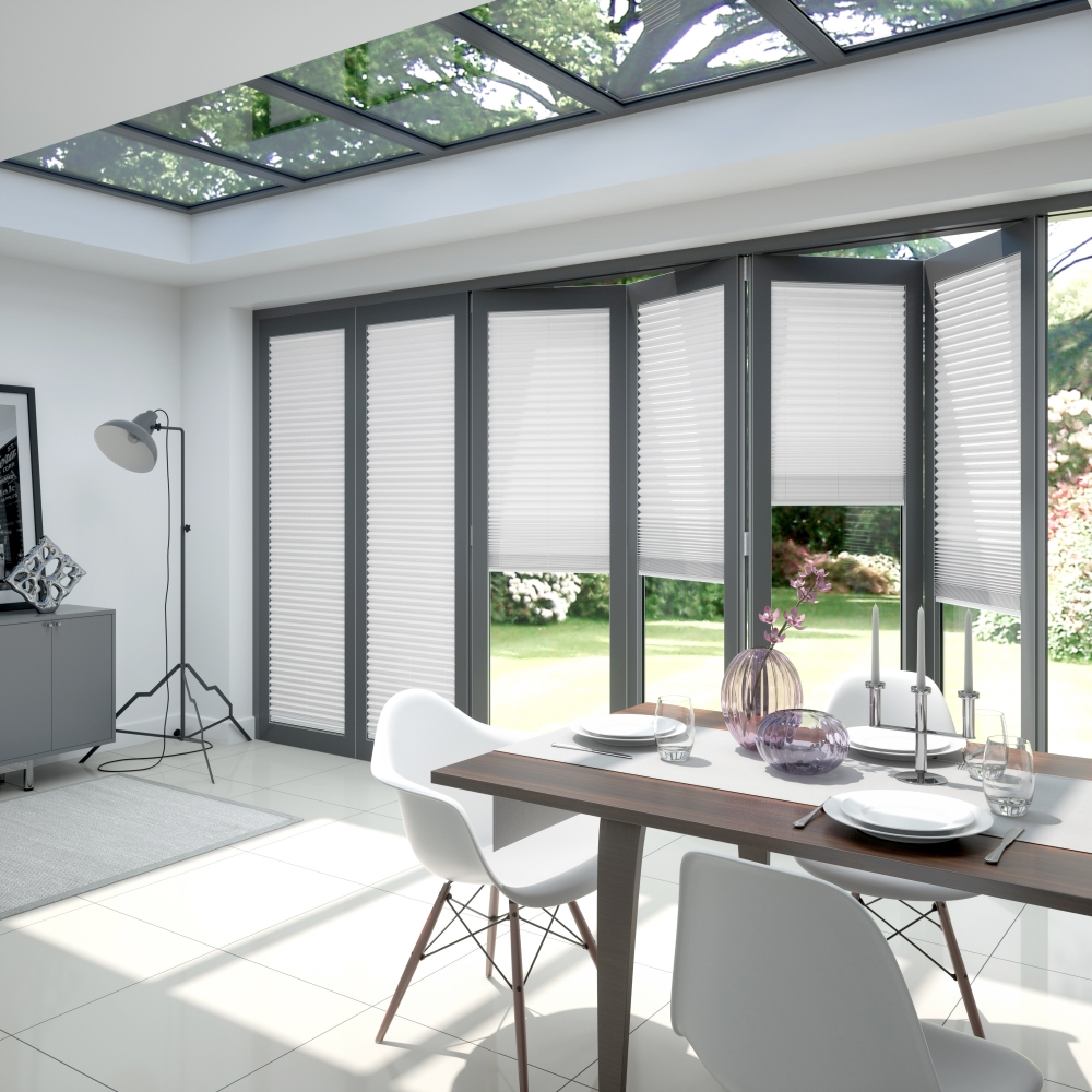 BiFold ClickFit Pleated Blinds | Blinds2Go