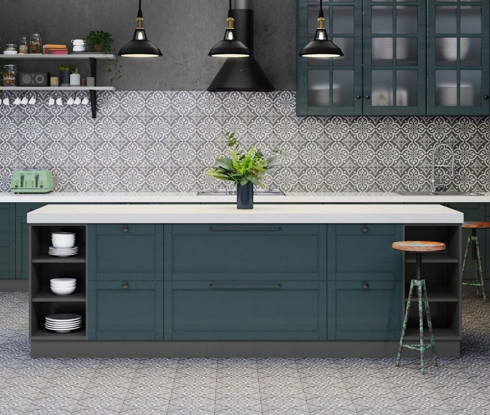 Dorset Feature Grey Wall and Floor | Tile Mountain