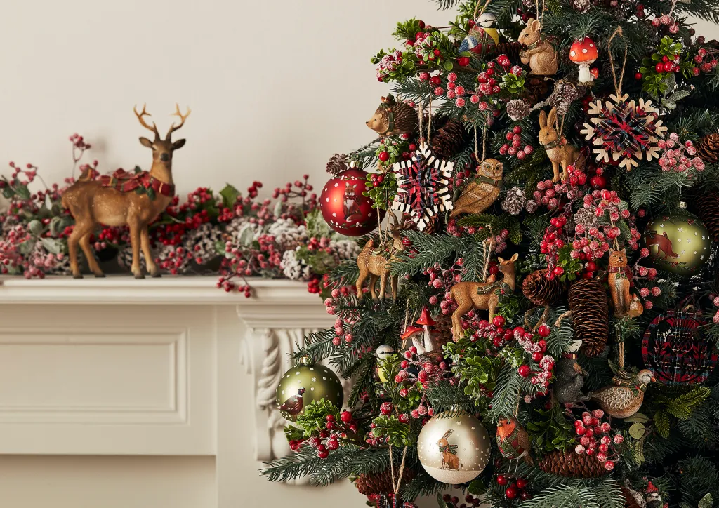 Woodland Animals Christmas Decorations | Gisela Graham