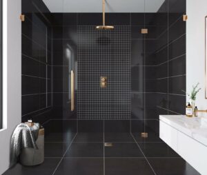 Strauss Black Porcelain Wall And Floor | Tile Mountain