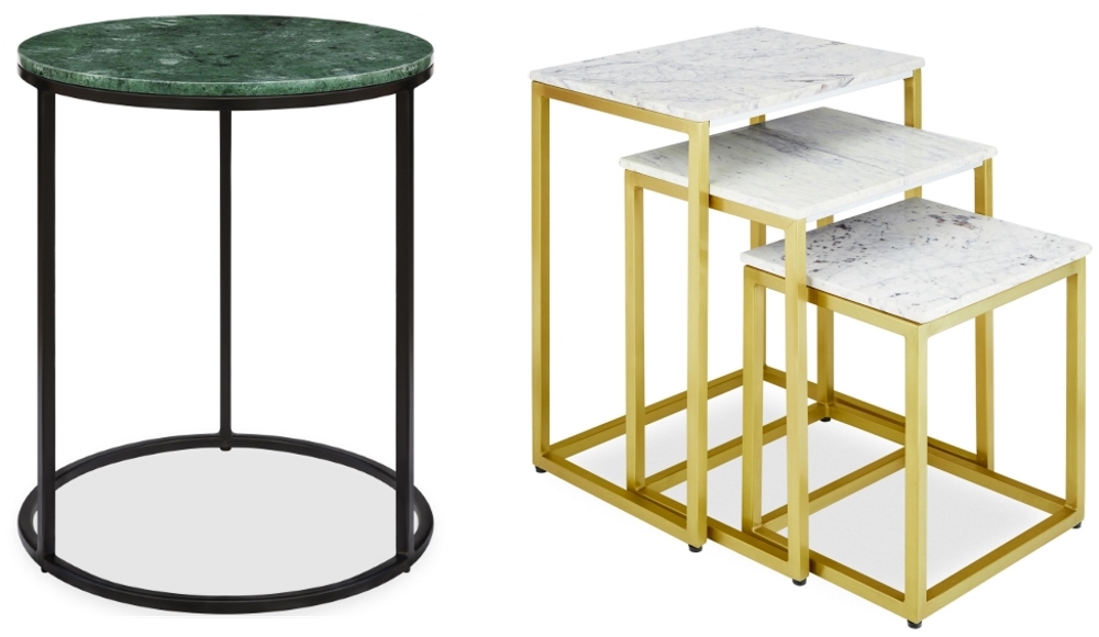 Madison Side Table and Mercer Nesting Tables | Cult Furniture
