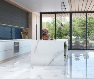 Place White Polished Marble Effect | Tile Mountain