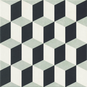 Hanoi Cube Grey Floor | Tile Mountain
