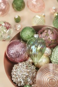 Champagne Sparkle Christmas Decorations | Dobbies