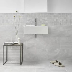 Inverno Grey Marble Effect Rectified | Tile Mountain