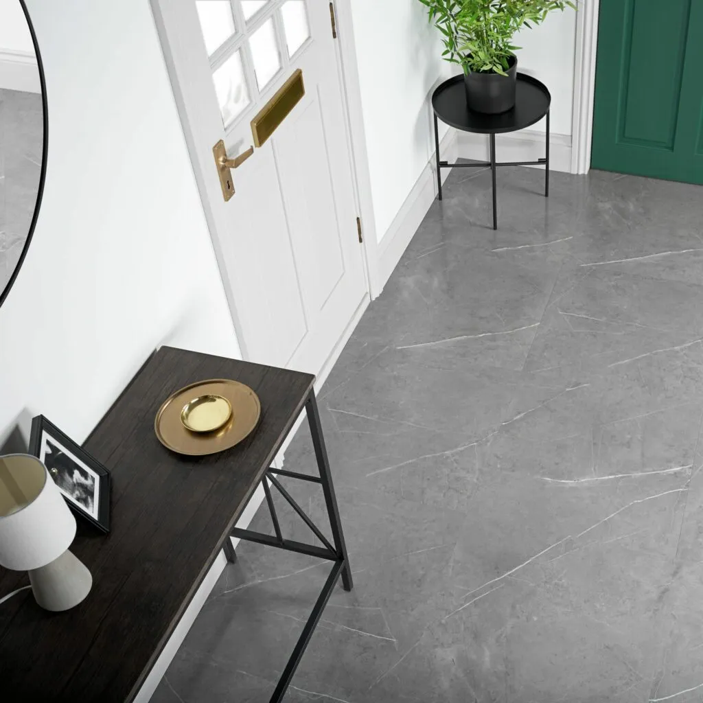 marble deluxe grey tile luxury vinyl flooring stone effect lvt