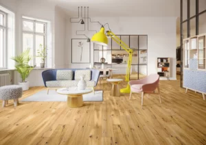 Medio Rustic Oak Engineered Flooring 14mm x 130mm Lacquered | Tile Mountain