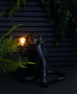 Monty Sitting Monkey Indoor/Outdoor Light | Dowsing & Reynolds