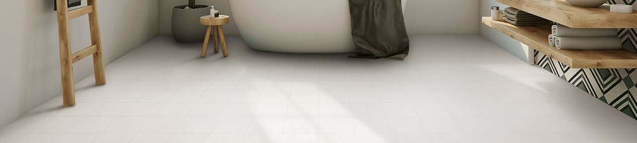 White Floor Tiles