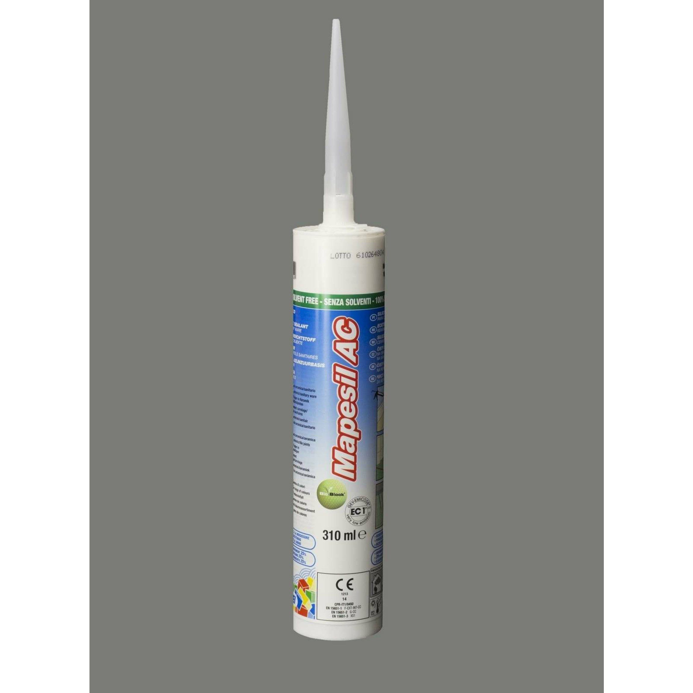 Juice Centimeter fedme Mapesil AC Cement Grey 113 Silicone Sealant 310ml