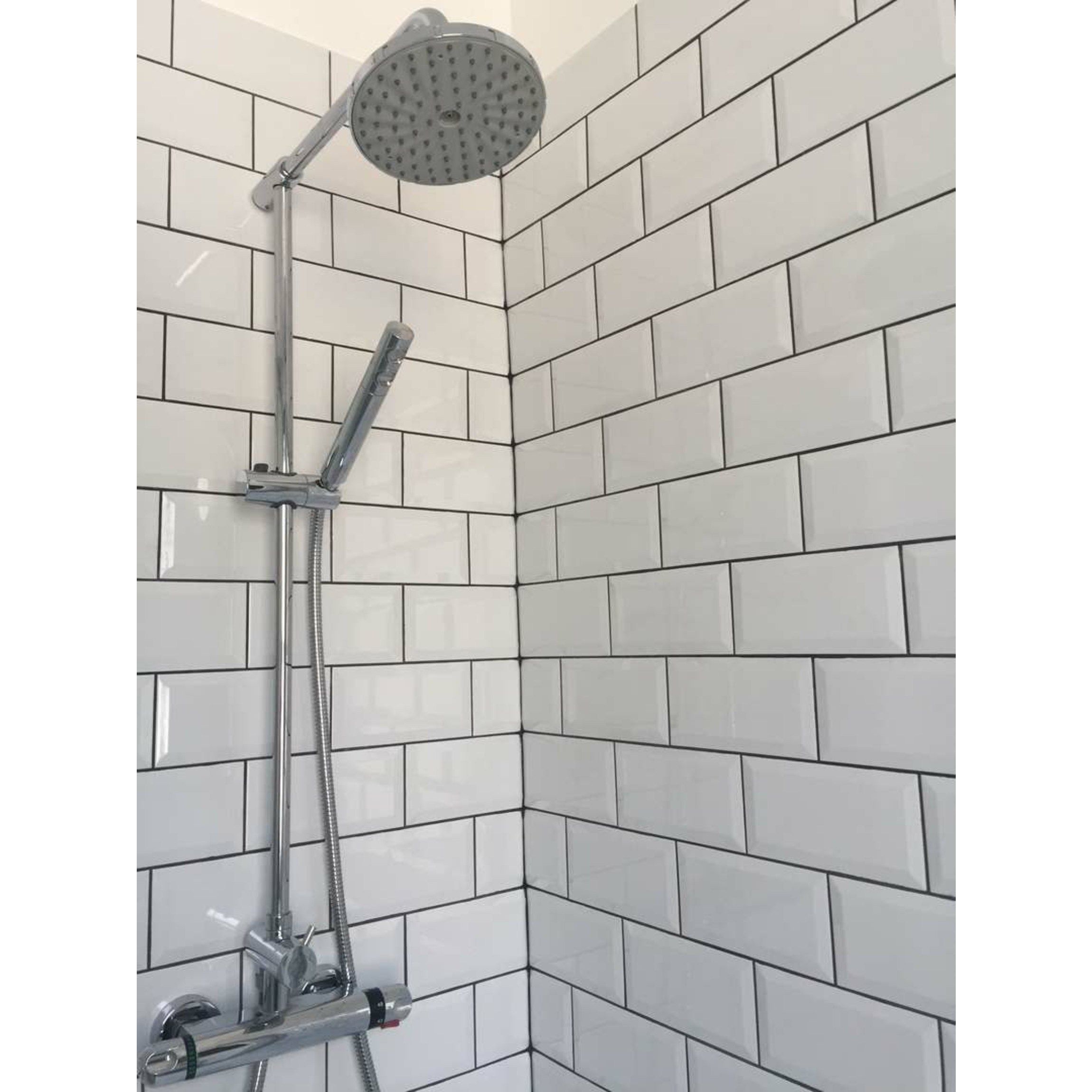 Metro White Wall Tile, Can You Use Metro Tiles In A Shower