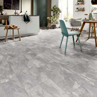 Stone Effect Laminate Flooring Tile, White Slate Tile Effect Laminate Flooring