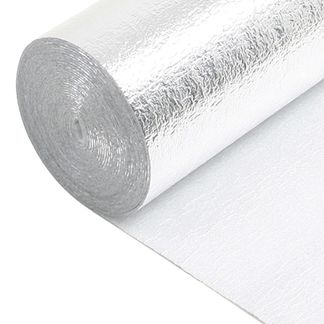 2mm Silver Underlay with Vapour Barrier 15m2