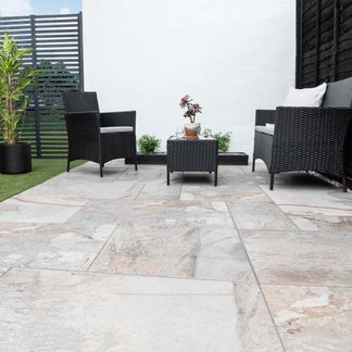 Basalto Grey Modular Outdoor Slab Tile