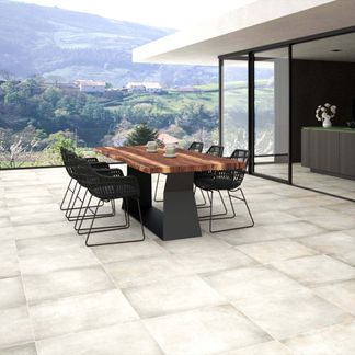 Basilea Grey Outdoor Slab Tiles