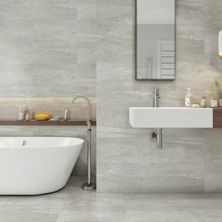 Cliff Grey Porcelain Wall And Floor Tiles
