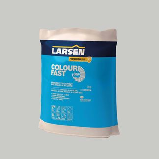 Colourfast 360 Flexible Silver Grey Grout - 3kg