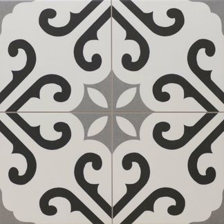 Derby Pattern Porcelain Floor Tiles