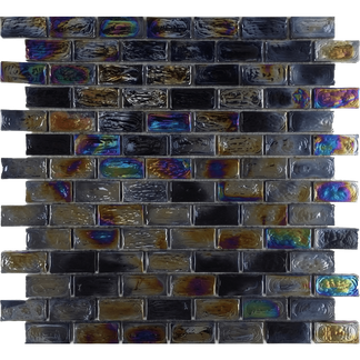 Diesel Brick Glass Mosaic