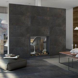 Etna Anthracite Porcelain Wall And Floor Tiles