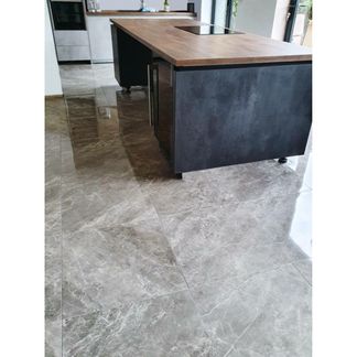 Balmoral Grey Gloss Floor Tiles