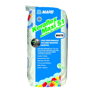 Keraflex Maxi S1 White Slow Setting Adhesive 20kg