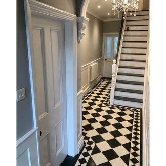 Victorian Grey Floor Tiles