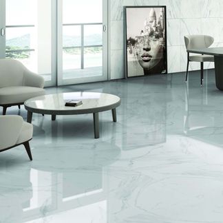 Naos Blanco Brillo Floor Tiles