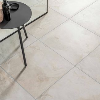 Slate Way Light Grey Matt Porcelain Floor Tile