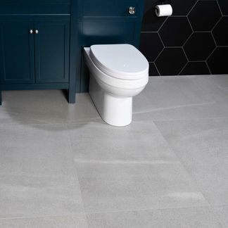 Stoneage Lux Grey Porcelain Semi Polished Floor Tile