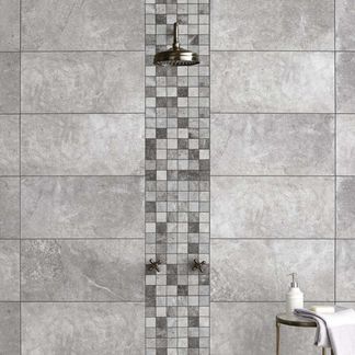 Toscana Silver Rectified Wall And Floor Tiles