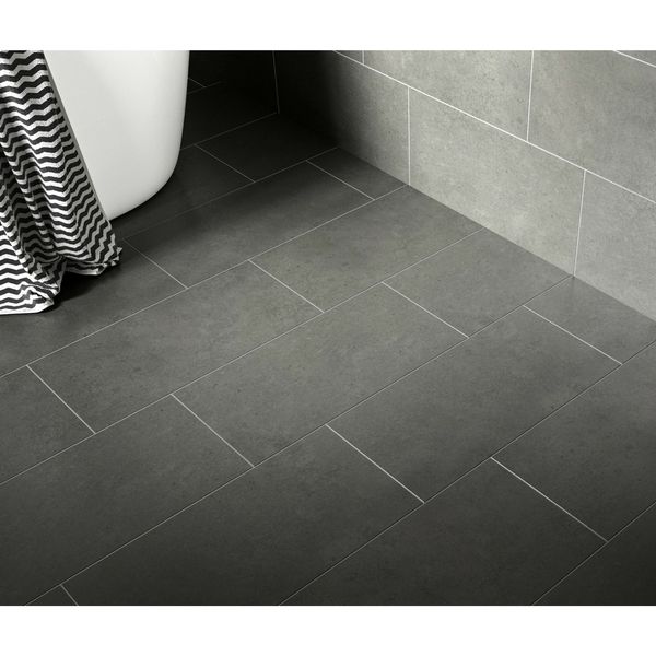 Surface Mid Grey Lappato Wall And Floor Tiles