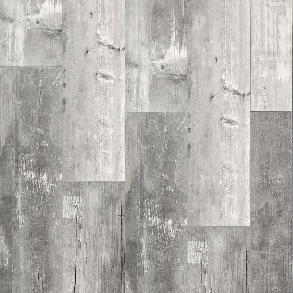 Weathered Industrial Grey Tile Luxury Click Vinyl Flooring 5.2mm