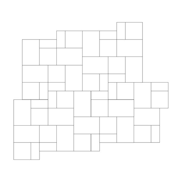 Basalto Graphite Modular Outdoor Slab Tile