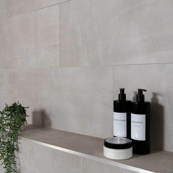 Bercy Grey Concrete Effect Matt Ceramic Wall Tile