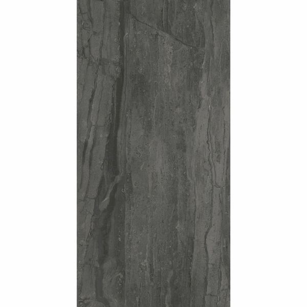 Boscostone Anthracite Rectified Matt Stone Effect Porcelain Wall and Floor Tile