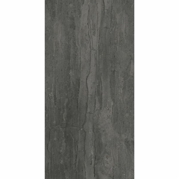 Boscostone Anthracite Rectified Matt Stone Effect Porcelain Wall and Floor Tile