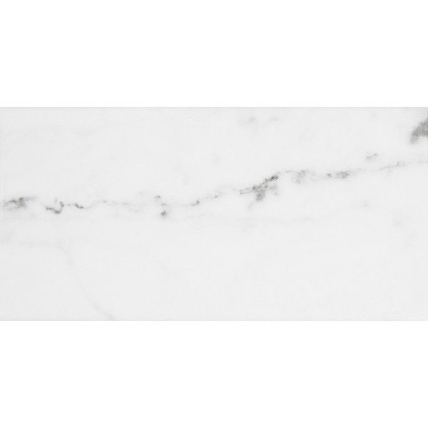 Carrara White Marble Effect Matt Brick Wall Tiles