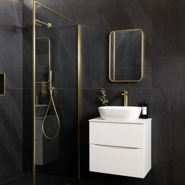 Galaxy Night Black Stone Effect Semi Polished Porcelain Wall and Floor Tile
