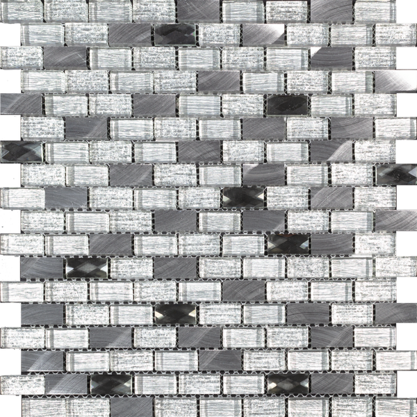 Grace Silver Glass Mosaic 288x306