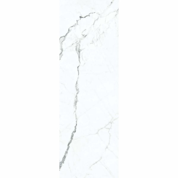 Idyllic White Marble Effect Matt Large Ceramic Wall Tile