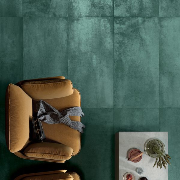 Lemmy Viridium Green Italian Matt Porcelain Wall and Floor Tiles