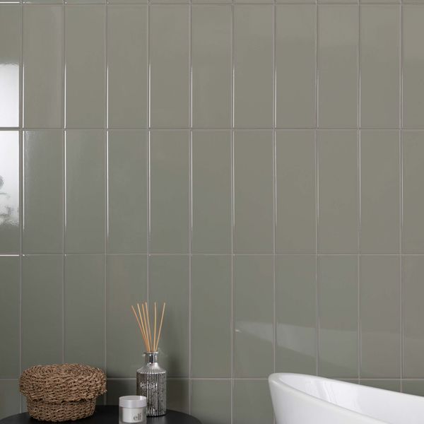 Linear Sage Gloss Wall Tiles