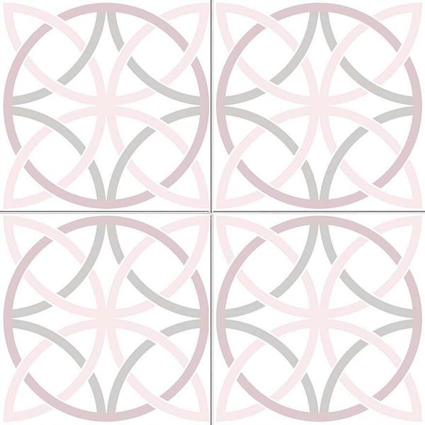 Luken Aritz Rose Pink Wall and Floor Tile