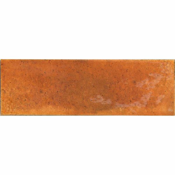 Luma Burnt Orange Gloss Ceramic Wall Tile