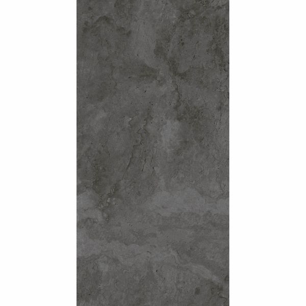 Marmostone Anthracite Rectified Matt Stone Effect Porcelain Wall and Floor Tile