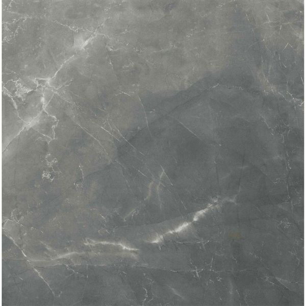 Marmy Grey Gloss Marble Effect Porcelain Floor Tile